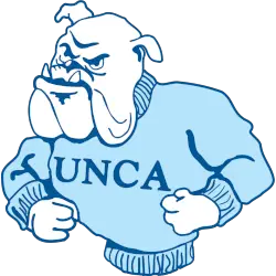 UNC Asheville Bulldogs Alternate Logo 1989 - 2004