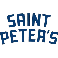 Saint Peter's Peacocks Wordmark Logo 2020 - Present