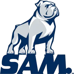 Samford Bulldogs Alternate Logo 2016 - Present