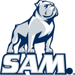 Samford Bulldogs Alternate Logo 2016 - Present