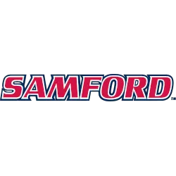 Samford Bulldogs Wordmark Logo 2013 - 2016