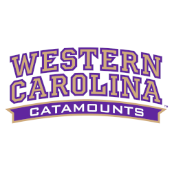 Western Carolina Catamounts Wordmark Logo 2008 - 2018