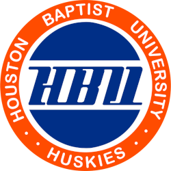 Houston Christian Huskies Primary Logo 1985 - 1991