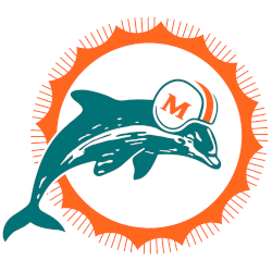 Miami Dolphins Primary Logo 1963 - 1970