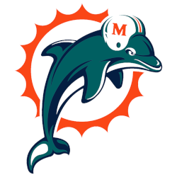 Miami Dolphins Primary Logo 1997 - 2002