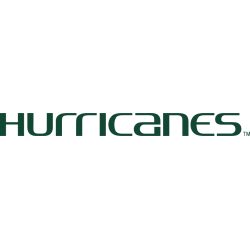 Miami Hurricanes Wordmark Logo 2024 - Present