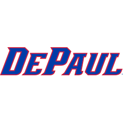 DePaul Blue Demons Wordmark Logo 2025 - Present