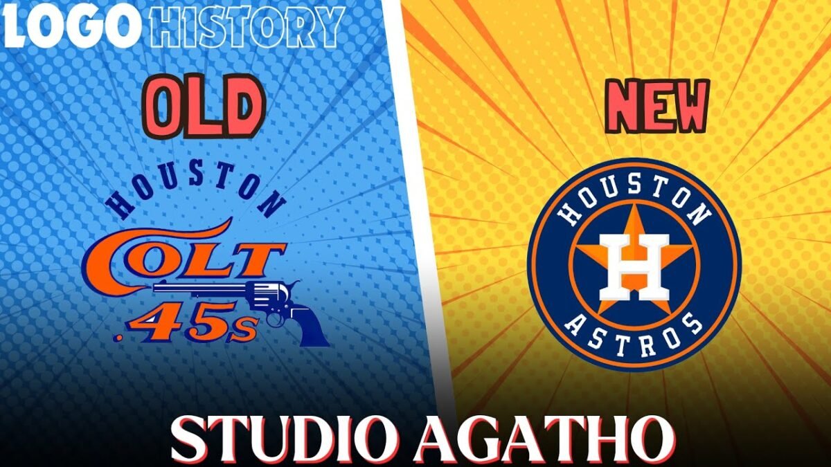 The REAL Story Behind Houston Astros Logo Evolution | Logo History Houston Astros Logo Evolution