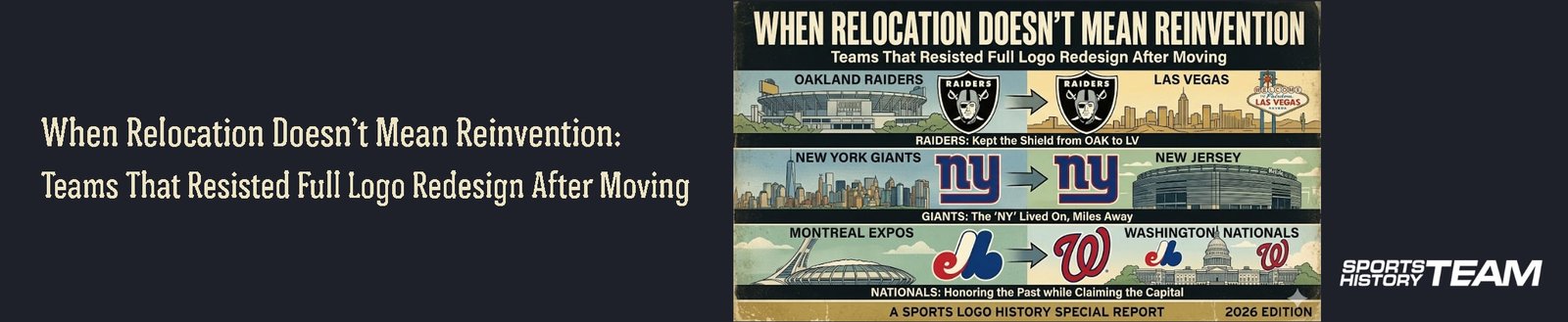 Featured image for “When Relocation Doesn’t Mean Reinvention: Teams That Resisted Full Logo Redesign After Moving”