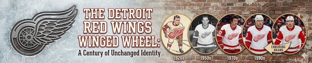 Featured image for “The Detroit Red Wings Winged Wheel: A Century of Unchanged Identity”