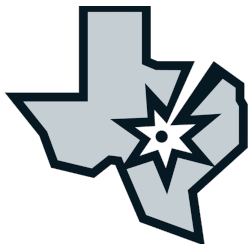 San Antonio Spurs Alternate Logo 2023 - Present
