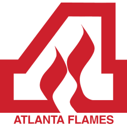 Atlanta Flames Logo History - Alternate Logo | Logo History Atlanta Flames Alternate Logo 1972 - 1980