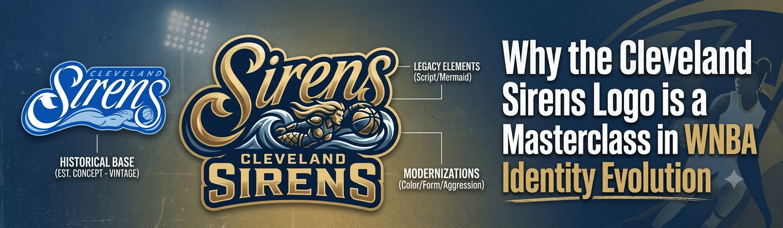 SPORTS LOGO HISTORY | Logo History Featured image for “Why the Cleveland Sirens Logo is a Masterclass in WNBA Identity Evolution”