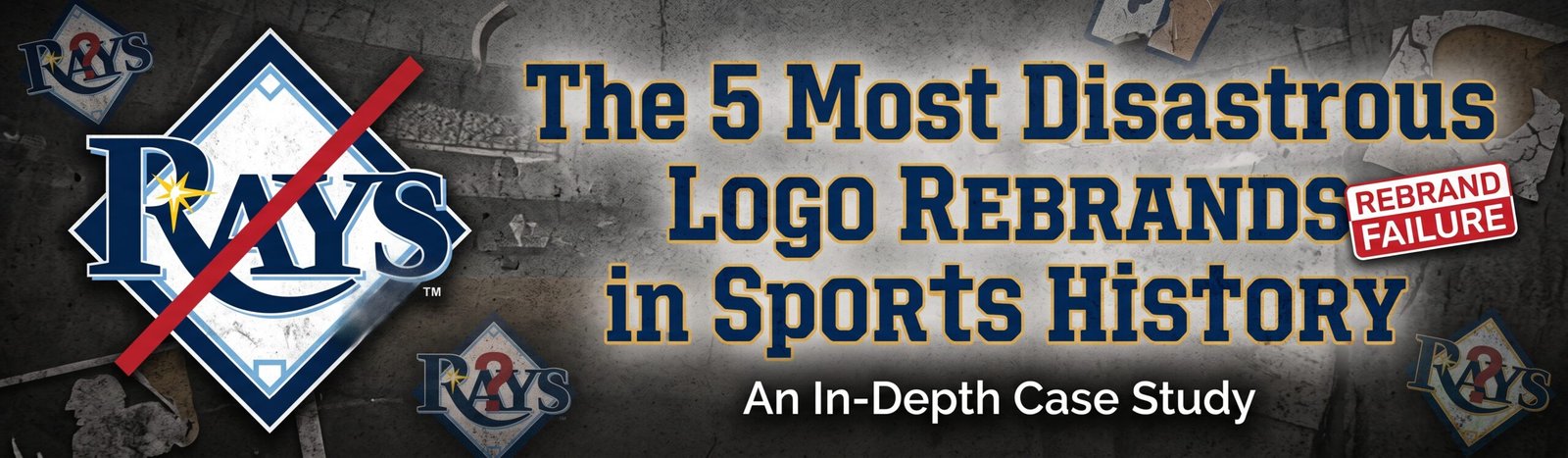 Featured image for “The 5 Most Disastrous Logo Rebrands in Sports History”