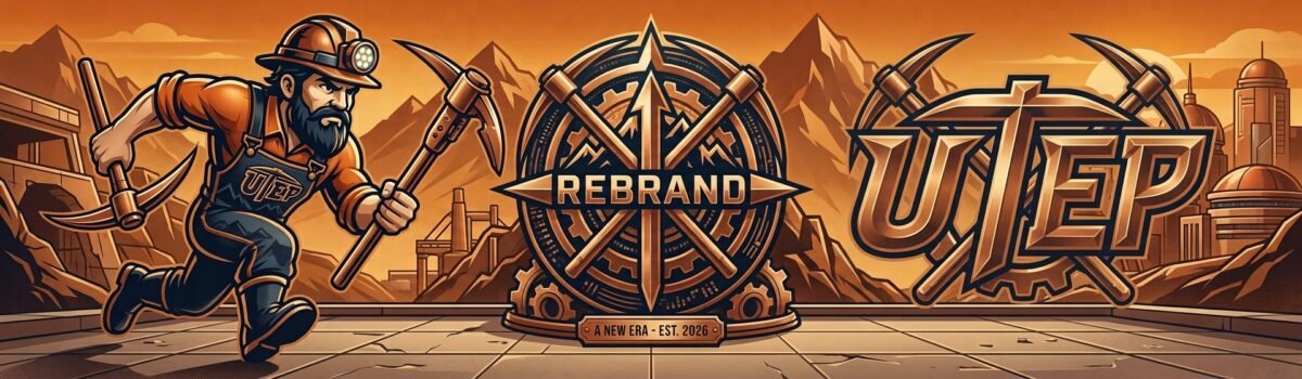 Why UTEP’s 2026 Rebrand is a Masterclass in Retro-Modern Athletic Identity | Logo History UTEP Rebrand 2026