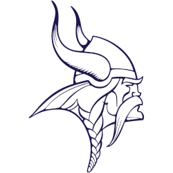 Minnesota Vikings Logo – History, Symbolism & Primary Design | Logo History Minnesota Vikings Primary Logo 1961 - 1984