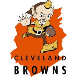 Cleveland Browns Logo History – All Primary Logos | Logo History Cleveland Browns Primary Logo 1946 - 1949